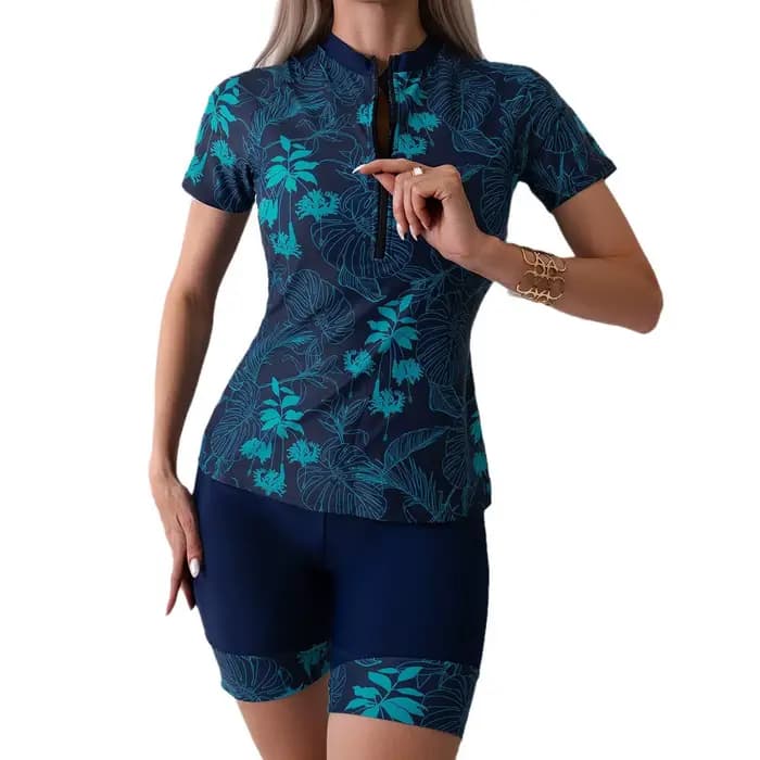 Maillot de bain bikini conservateur et tendance pour femme