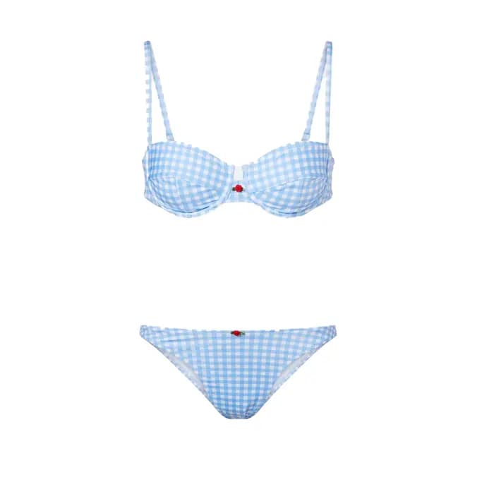 Ensemble bikini en dentelle avec paréo, maillot de bain halter pour femme, tenue de plage sexy pour les vacances