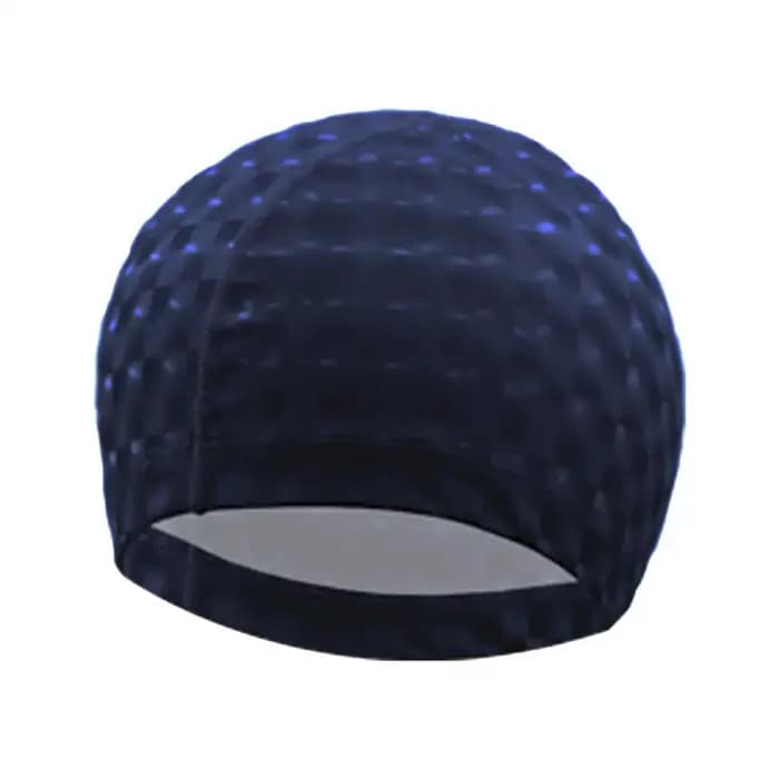 Bonnet de bain pour adultes à cheveux longs, résistant à l'eau, antidérapant, pour hommes et femmes, adapté aux cheveux courts, pour la piscine