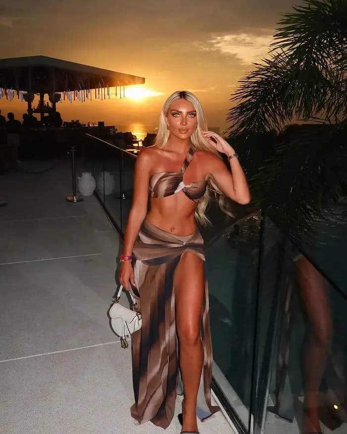 SEAURAL 2026 Nouveau Ensemble Bikini Sexy 3 Pièces à Lacets avec Cache-Maillot de Bain Femme String Maillot de Bain Biquini Tenue de Plage
