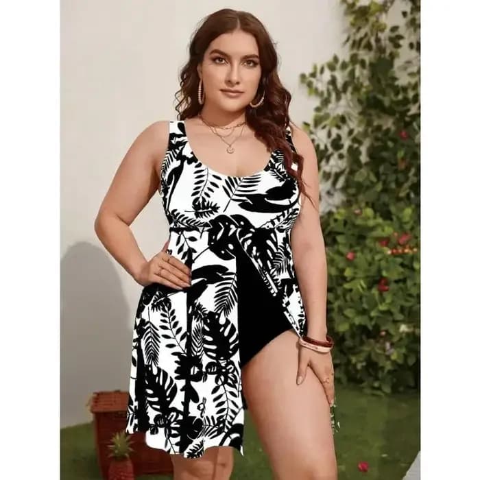 Maillot de bain grande taille femme 2026 imprimé