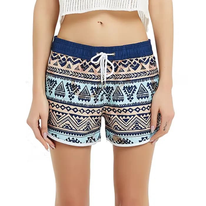 TMANGO-Short de plage à séchage rapide pour femme, short confortable pour le surf, la natation, les