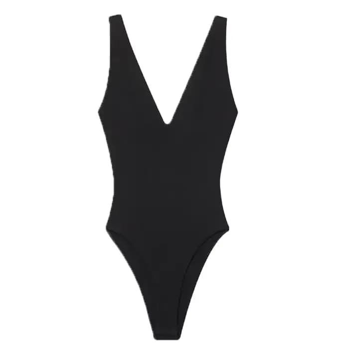 Maillot de bain noir pour femmes