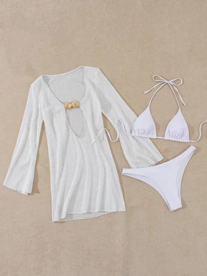 Maillot de bain trois pièces pour femmes