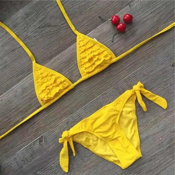 Maillot de bain 2 pièces pour filles, ensemble bikini pour enfants