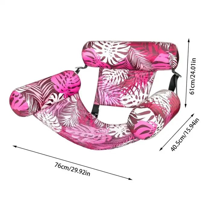 Chaise longue gonflable pour piscine