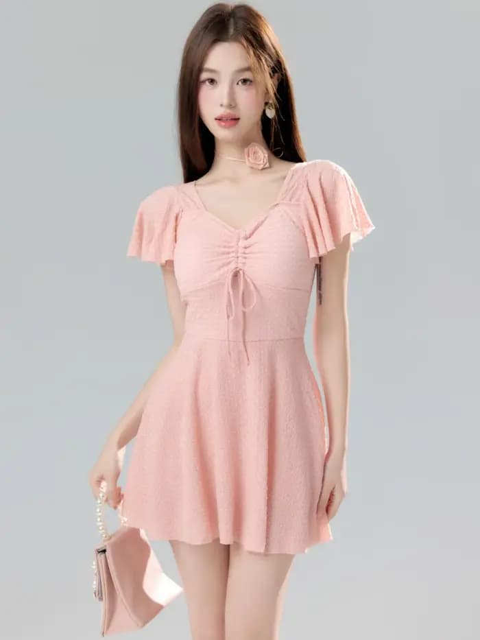 Maillot de bain rose Pure Desire pour femmes