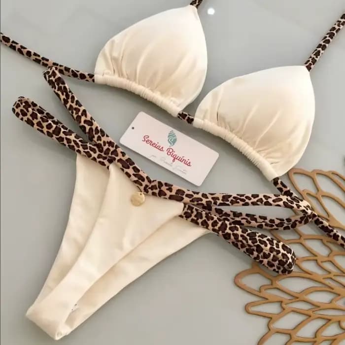 Sexy Mciro Bikini ensemble femmes vacances maillot de bain à lacets maillots