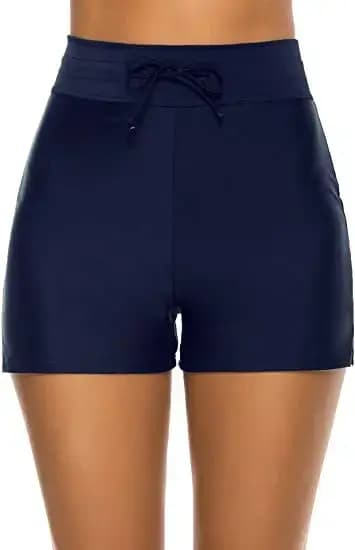 Culottes de bikini taille basse grande taille pour femme – Nouveauté de la saison – Maillot de bain d'été en nylon avec cordon de serrage – Vente flash