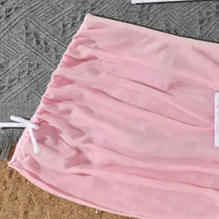 Maillot de bain 3 pièces pour adolescentes, ensemble bikini avec jupe de plage, pour enfants de 8 à 13 ans, maillot de bain pour enfants