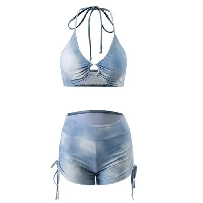 Ensemble trois pièces de maillot de bain pour femme