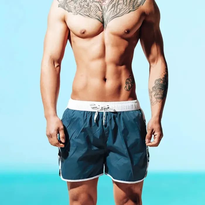 Maillot de bain pour hommes, short de plage, maillot de bain, décontracté, mode, ample, séchage rapide, surf, course à pied, bord de mer, bas pour hommes, nouvelle collection