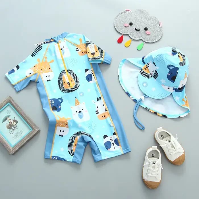 Maillot de bain une pièce pour bébé garçon et fille