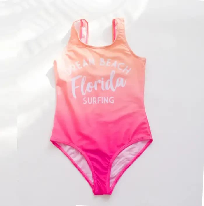 Maillot de bain une pièce pour adolescentes