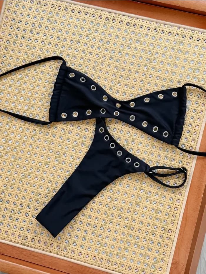Ensemble Bikini, dos croisé