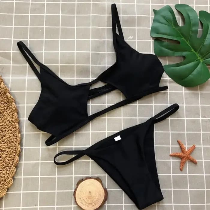 Bikini 2026 Sexy Hollow Swimwear Swimsuit Women Bikinis Set Bathing Suit Beach