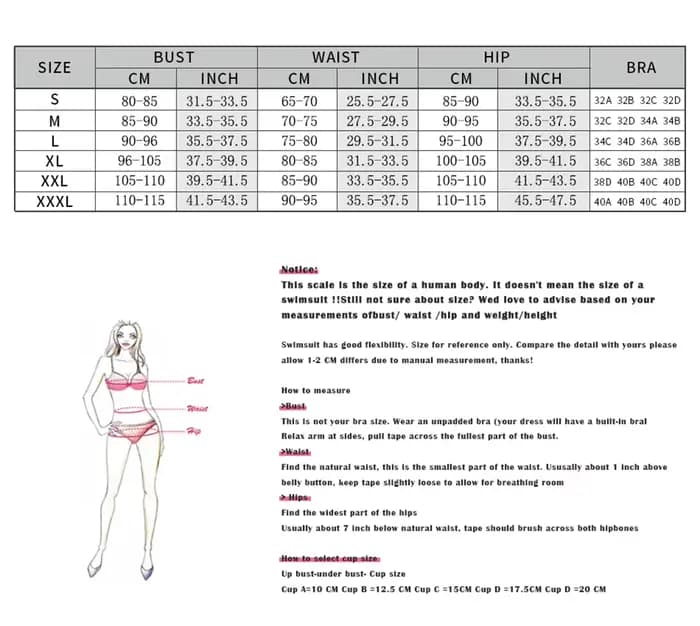 Maillot de bain une pièce pour femmes