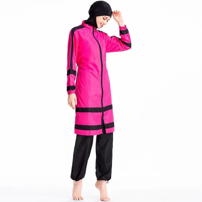 Maillot de bain arabe du Moyen-Orient, ensemble de protection solaire, conservateur, musulman, asiatique, document de nuit, nouveau stock, 2024