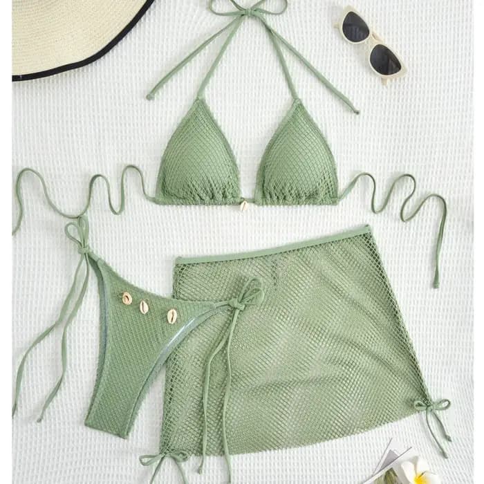 Maillot de bain trois pièces pour femmes