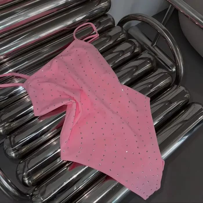 Strass maillot de bain