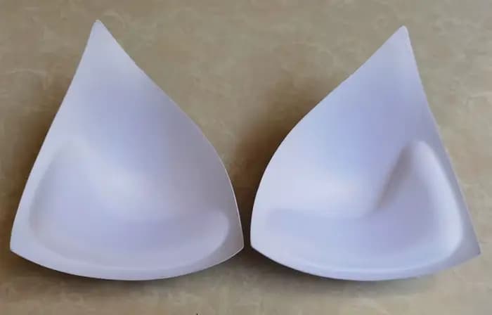 Grande taille femmes maillot de bain sous-vêtement bikini jupe soutien-gorge décorer profond V triangulaire épaissi nu