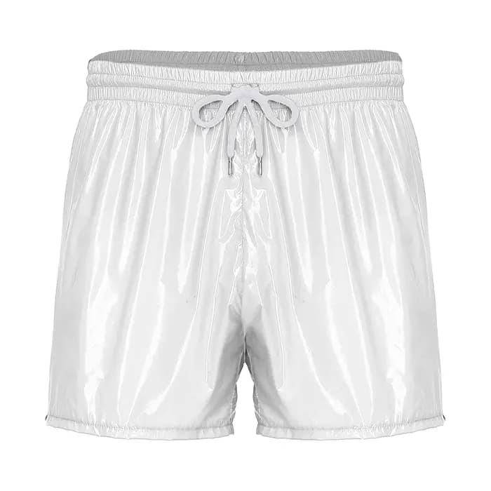 Shorts de bain imperméables pour hommes, shorts d'entraînement avec cordon de serrage, taille élastique, boxers pour la lutte, la gym, les sports aquatiques, la natation