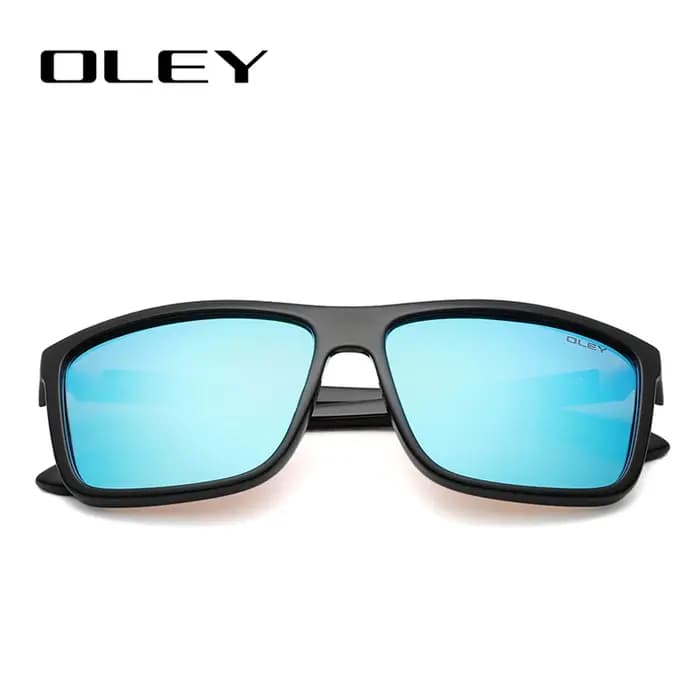 OLEY – lunettes de soleil polarisées pour hommes, Vintage, carrées, pour la conduite, protection de
