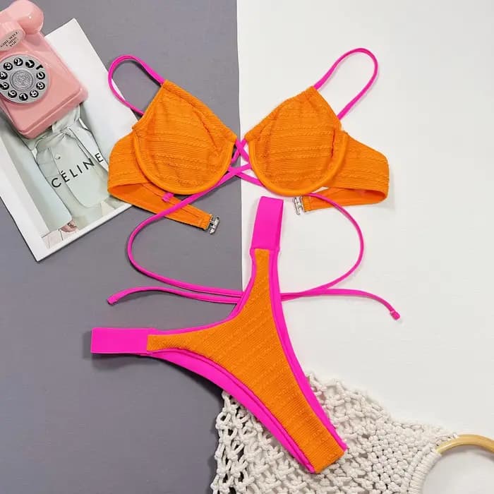 Femmes maillot de bain Sexy Bikini à armatures maillots