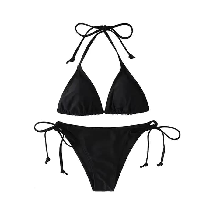 2 pièce/ensemble 2024 mode Sexy maillot de bain femmes Bikinis ensemble Triangle maillots de bain String maillots de bain String une pièce costumes brésilien Biquini