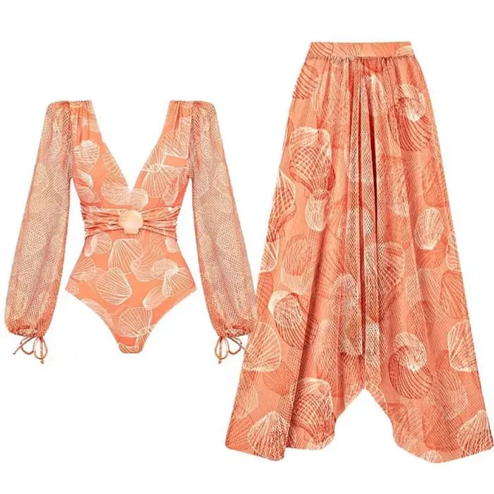 Nouvelle collection 2026 : Maillot de bain femme avec jupe