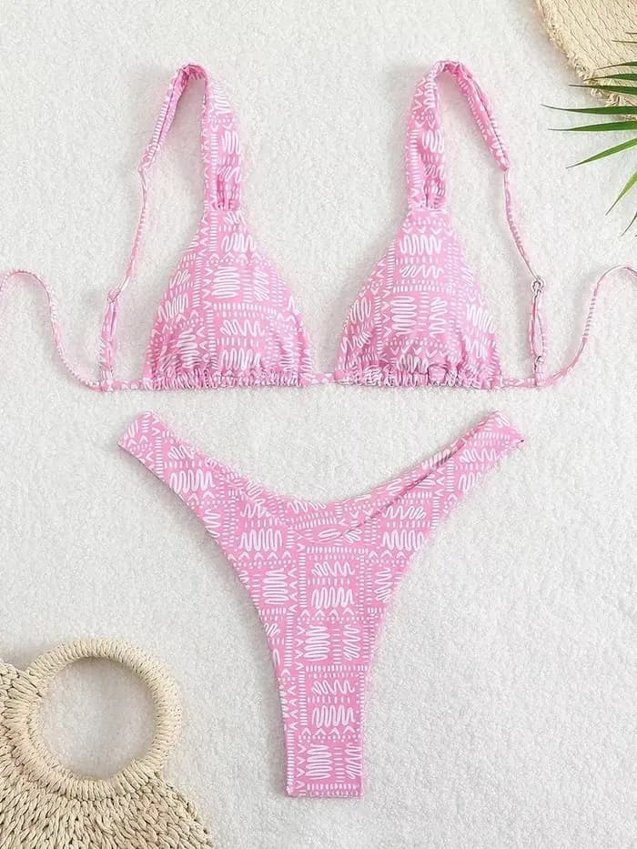 Maillot de bain micro bikini sexy 2026 pour femme, ensemble brésilien deux pièces, tenue de plage