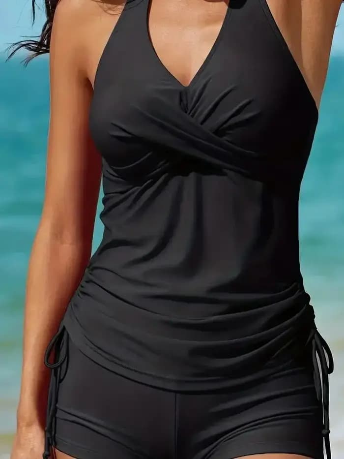 Ensemble de maillot de bain tankini pour femme