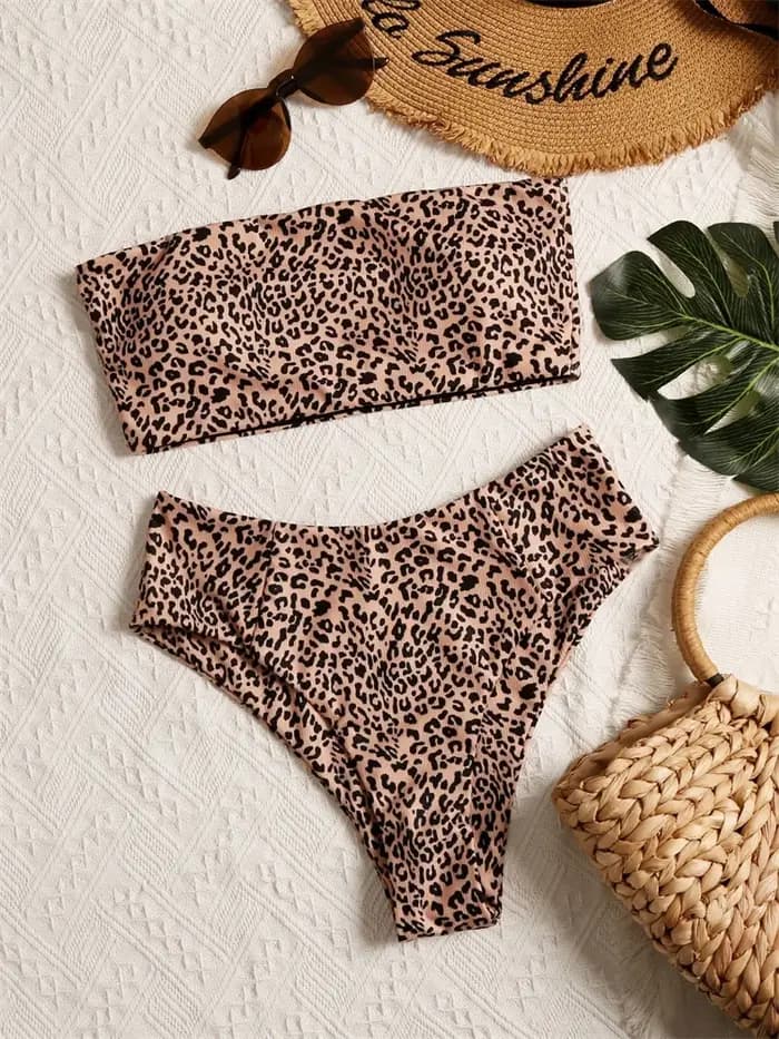 Bikini femmes maillot de bain 2026 nouveau Bikinis ensemble léopard