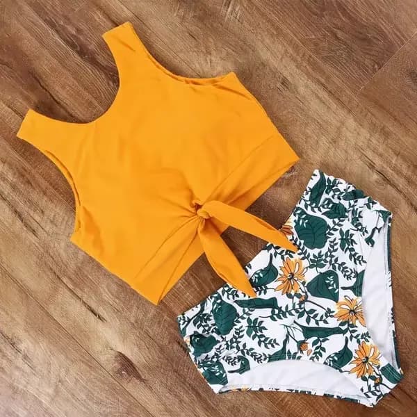 Taille haute maillot de bain Bikini 2021 Push Up maillots de bain femmes Sexy maillot de bain femme