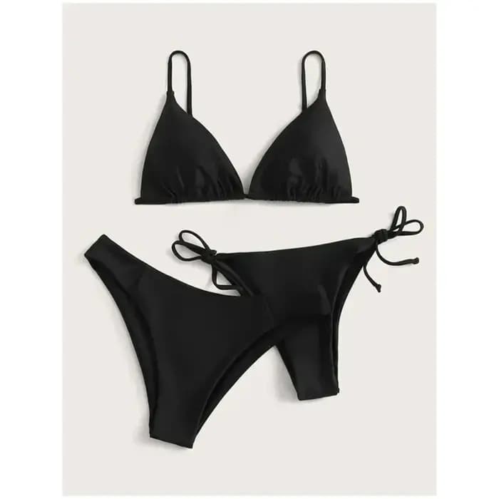 3 Pack deux bas Push Up Bikini ensembles maillot de bain pour femmes Sexy taille basse et moyenne trois pièces maillots de bain maillot de bain