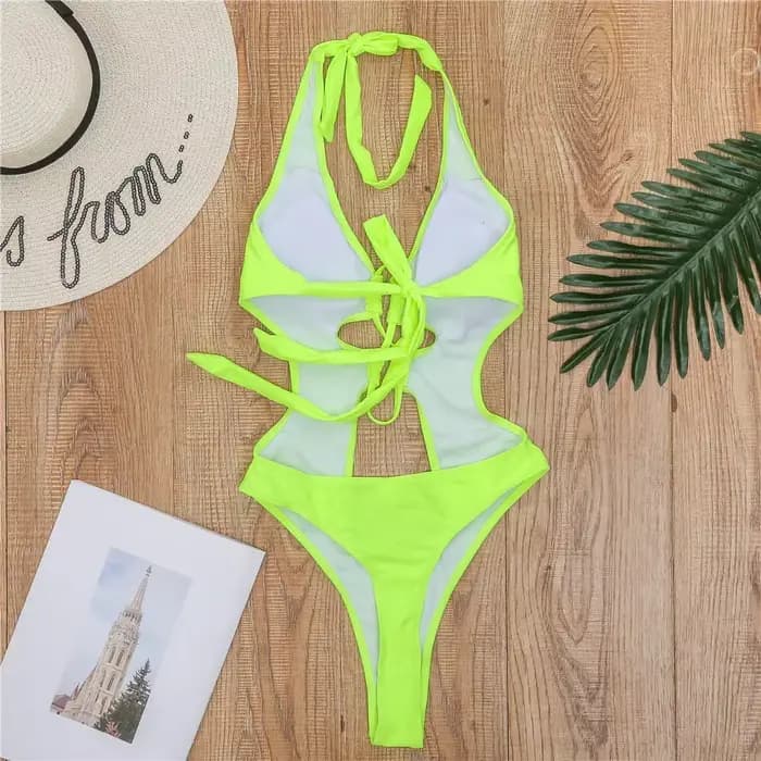 Maillot de bain une pièce sexy pour femme, ensemble micro bikini, tenue de plage, maillot de bain brésilien string monokini été 2026