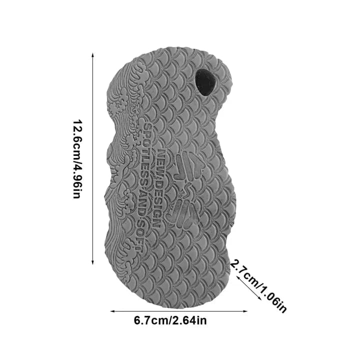 Éponge de bain douce, brosse de massage exfoliante pour le corps