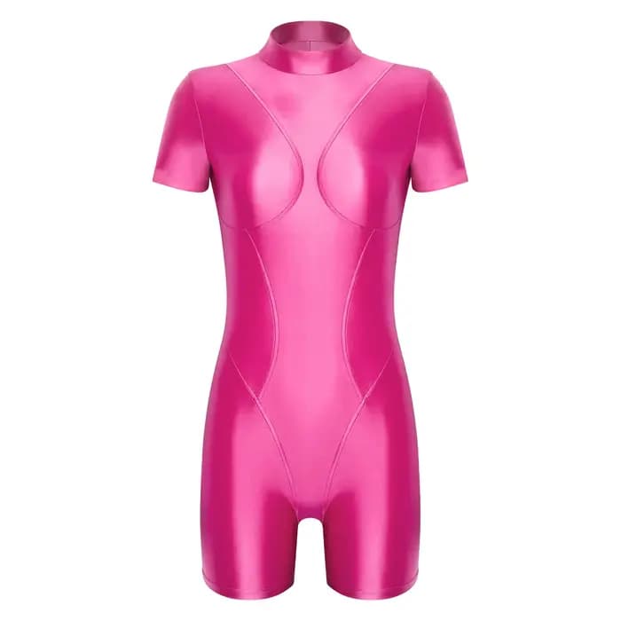 Maillot de bain une pièce brillant pour femme