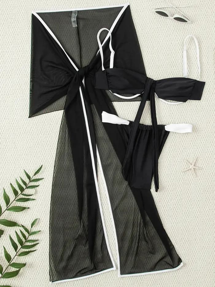 Maillot de bain trois pièces pour femmes