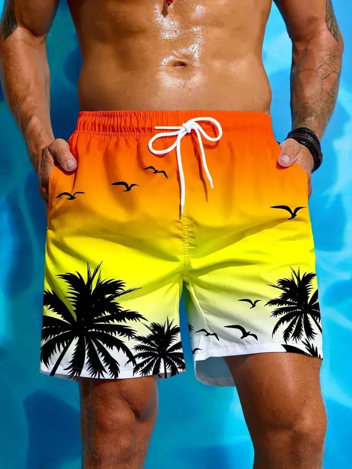 Short de bain pour homme