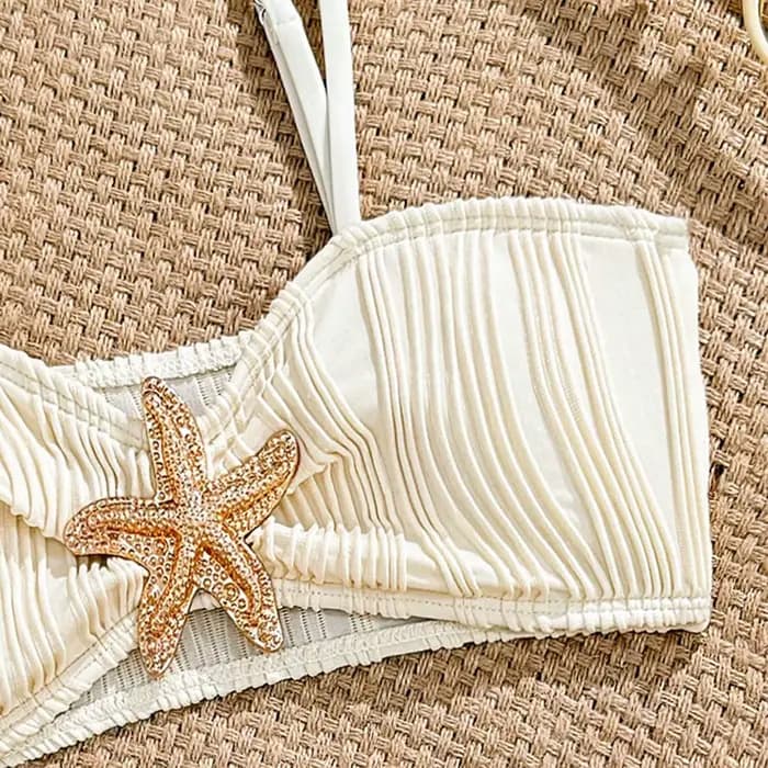 Ensembles de bikinis 2 pièces pour adolescentes, maillots de bain séparés avec coussinet de poitrine, pour les vacances à la plage, 8 9 10 11 12 13 14 15 16 ans