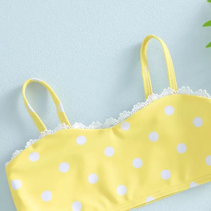 Ensemble de maillot de bain pour petite fille de 1 à 7 ans
