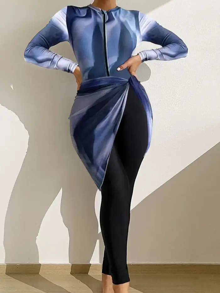 Maillot de bain Burkini modeste musulman
