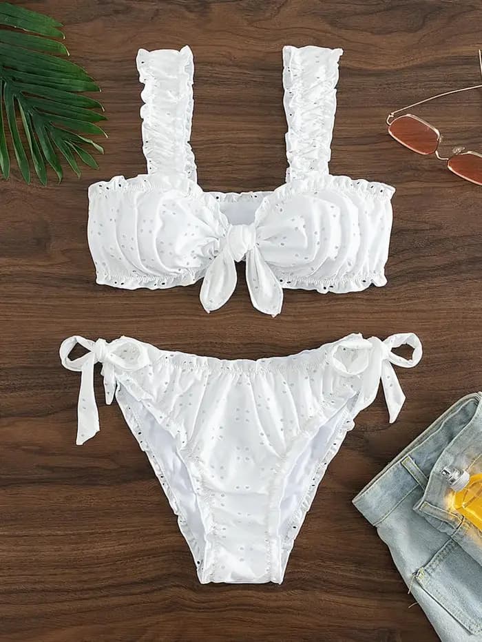 Maillot de bain blanc 2026 pour femme