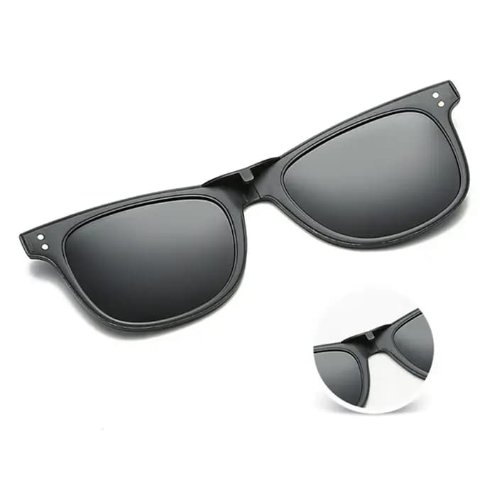 Belmon 6 en 1 monture de lunettes hommes femmes avec 5 pièces pince sur lunettes de soleil polarisée