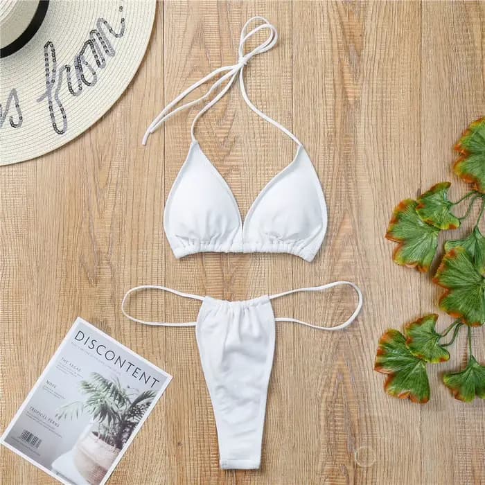 Ensemble de bikini pas cher et abordable, maillot de bain sexy pour femme, idéal pour les fêtes à la