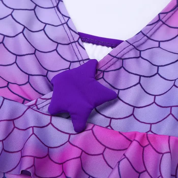 Maillot de bain sirène pour enfants, maillots de bain pour filles, maillots de bain pour enfants, bikini trempé, vêtements de plage d'été, ensembles de vacances, 2 pièces