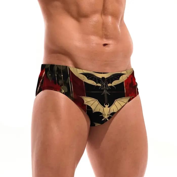 Maillot de bain triangle rétro pour homme, séchage rapide, respirant, antidérapant, pour la plage, l
