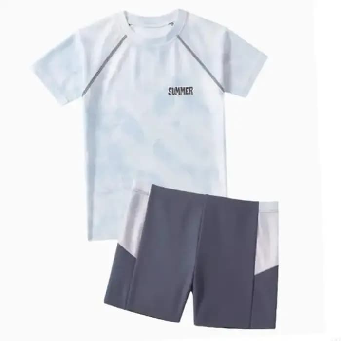 Ensemble shorts bain 2 pièces pour garçons