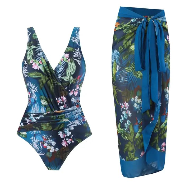 Maillot de bain une pièce et robe de bain imprimés 2026